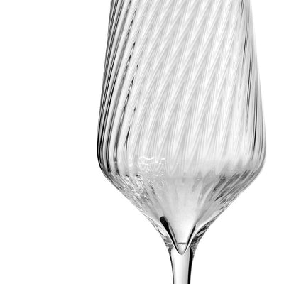 Vera Wang Swirl Stemware Flute Pair 280ml