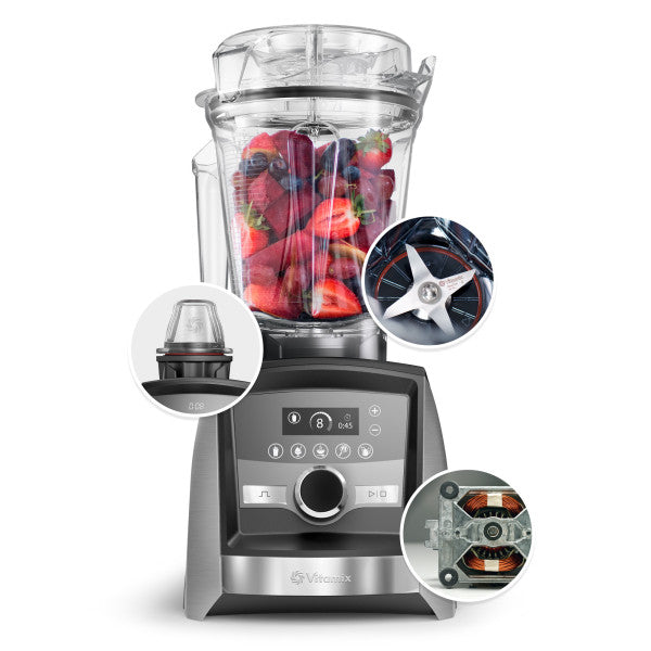 ASCENT® Series A3500i High-Performance Blender - Brushed Stainless