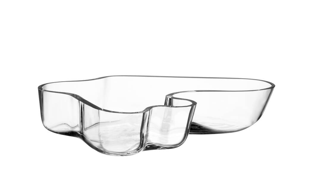 Aalto bowl 262x50mm clear