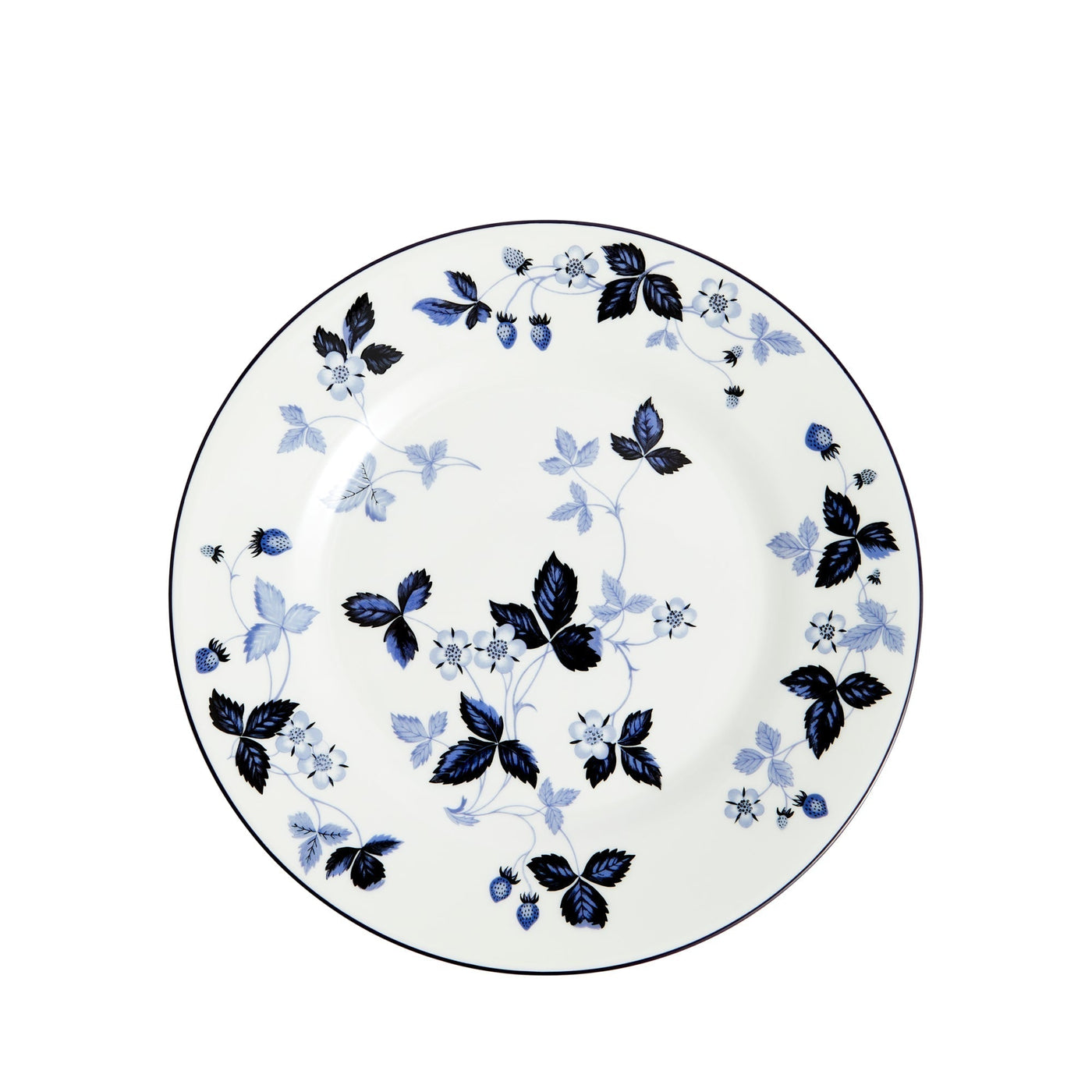 Wild Strawberry Inky Blue Plate 21cm