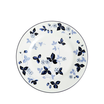 Wild Strawberry Inky Blue Plate 21cm