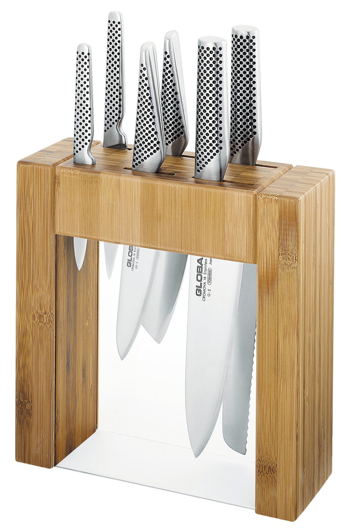 Ikasu Cutlery Block Set - 7 Piece