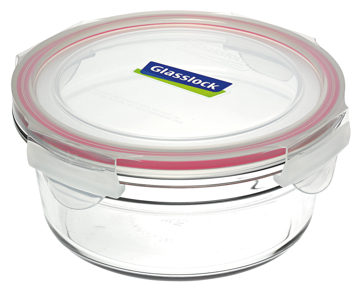 Rnd Oven Safe Glass Container 190 x 79mm/1480ml