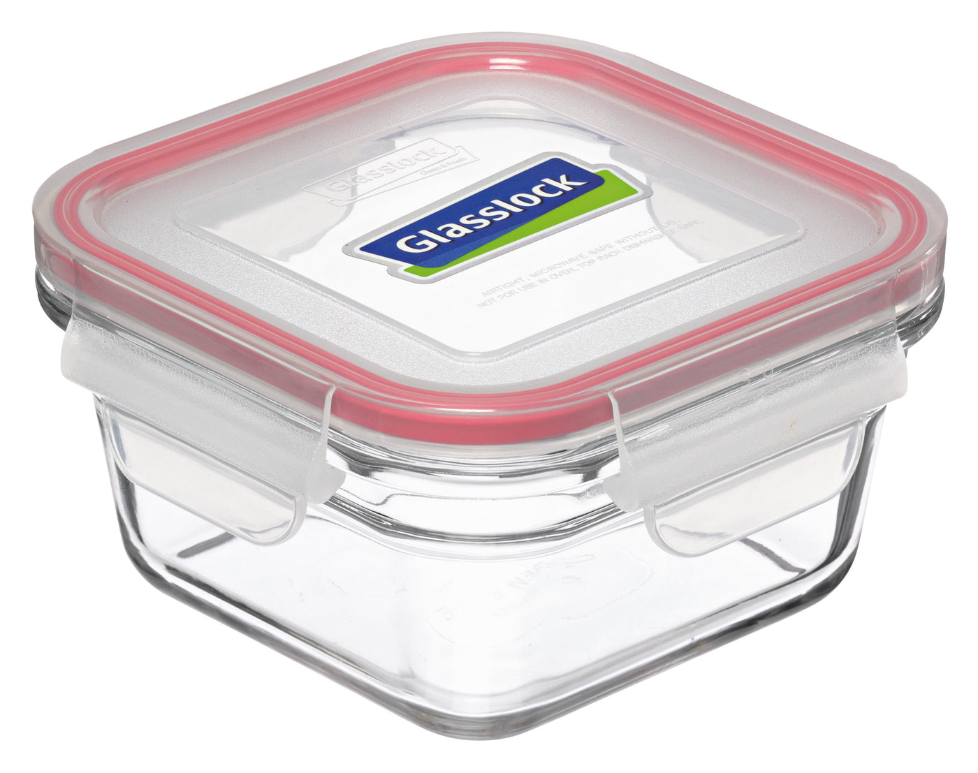 Squ Oven Safe Glass Container 148x148x68mm/900ml