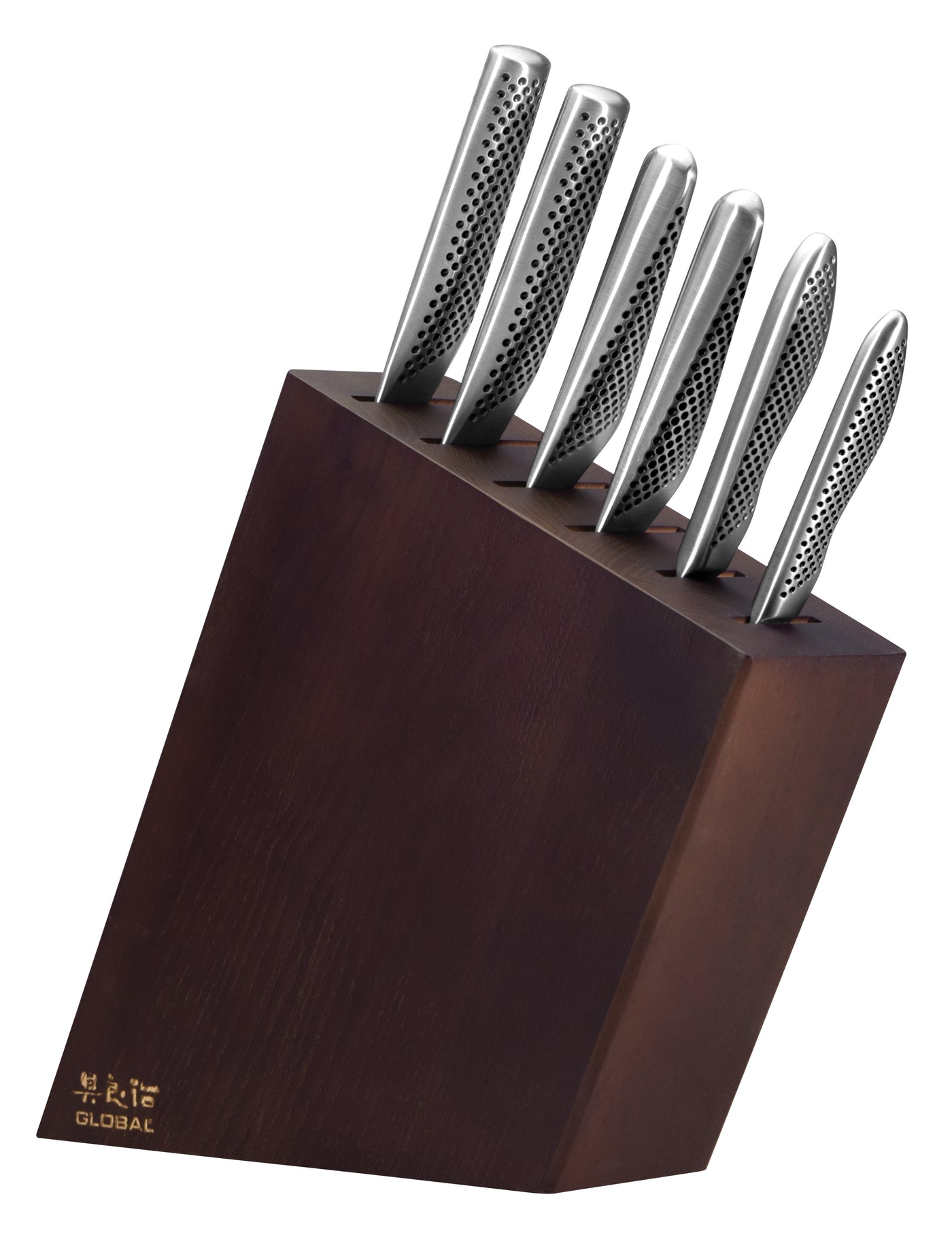 Kyoto Knife Block Ash - 7 Piece