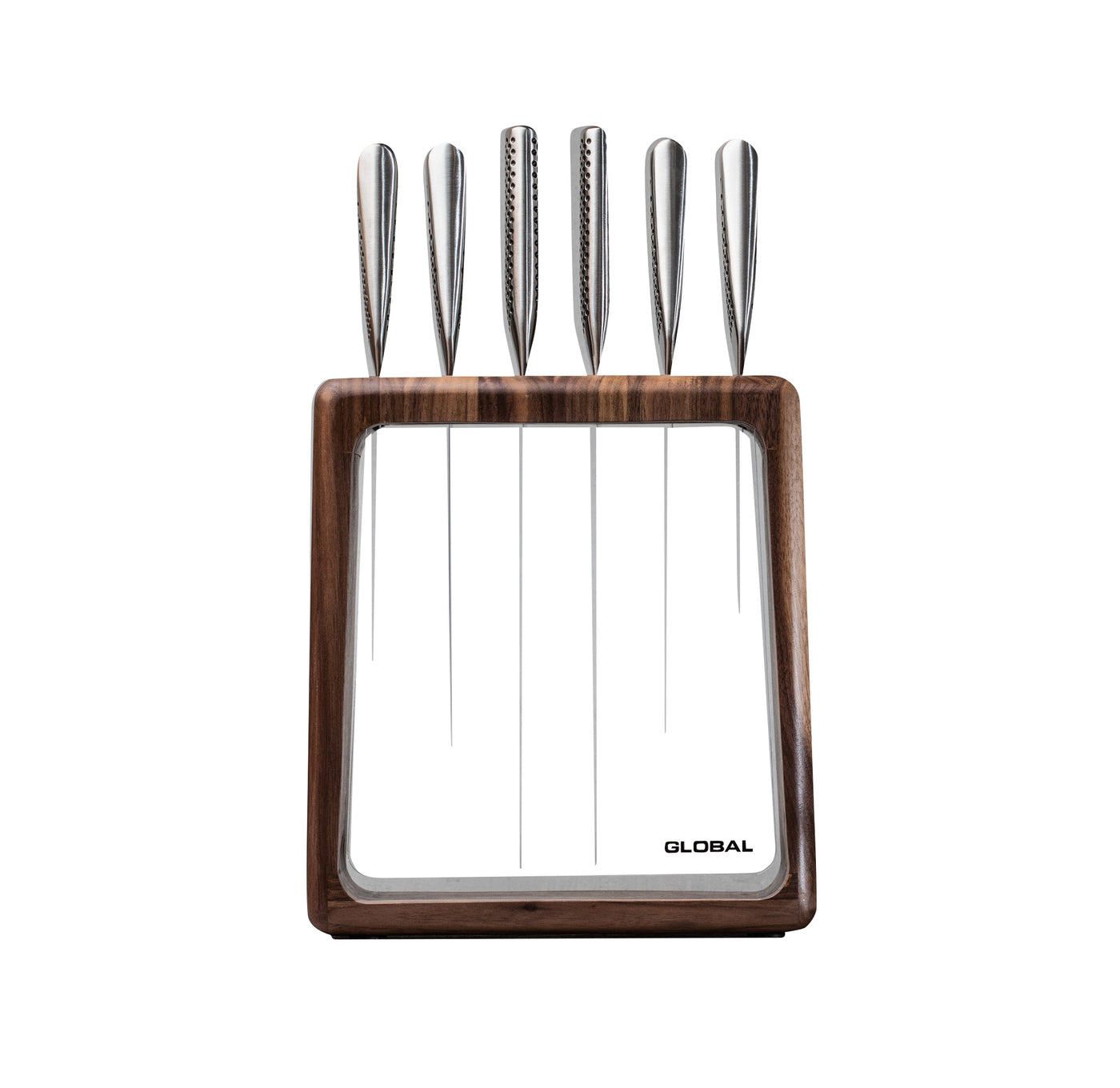 Hashira Knife Block Walnut - 7 Piece