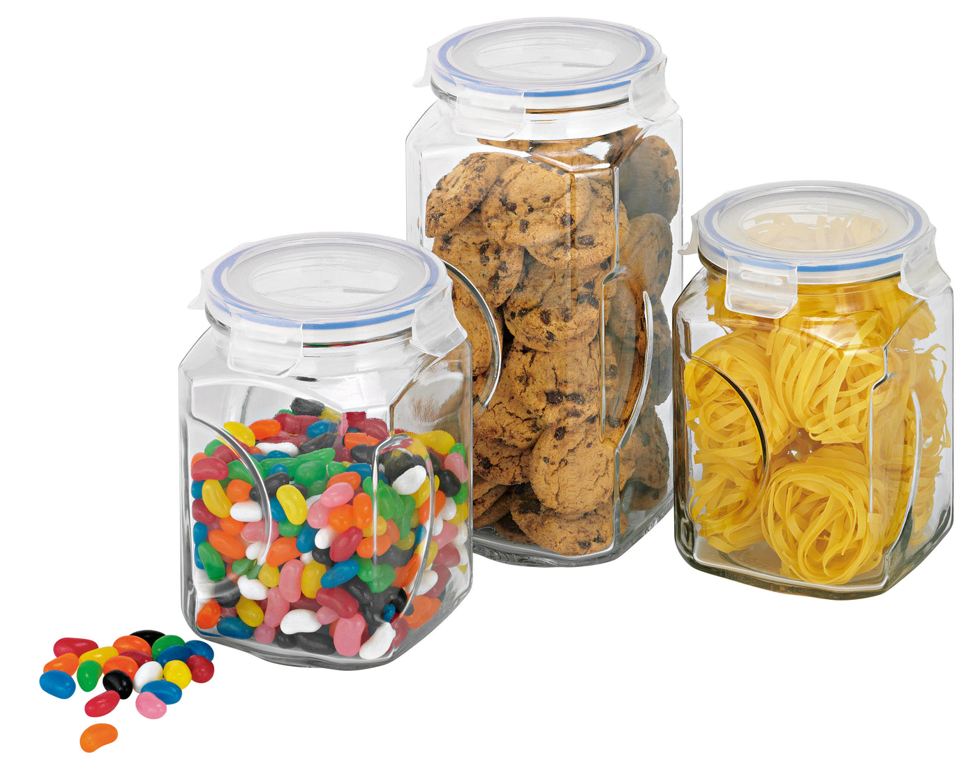 3 Pce Storage Canister Set: