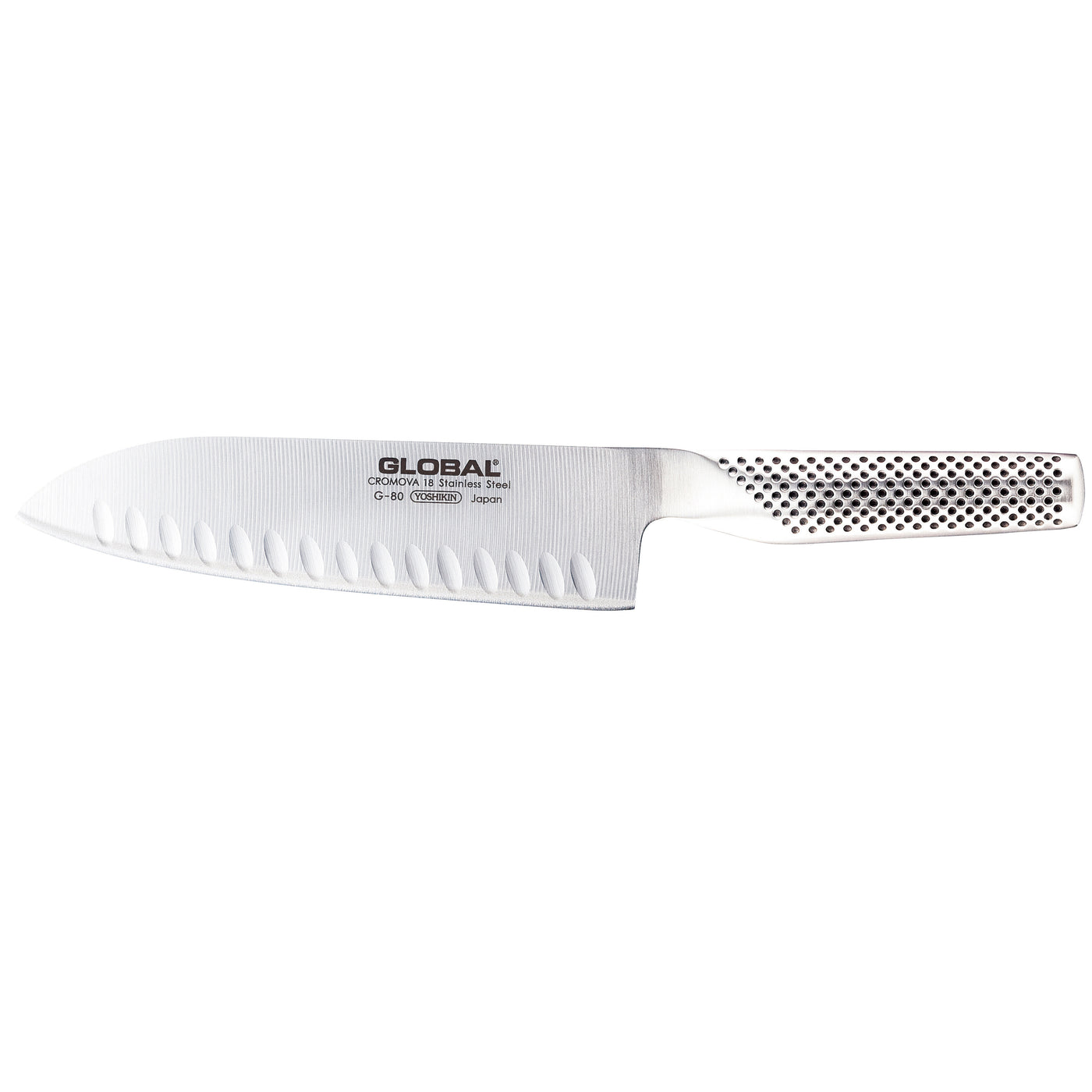 G-80 Santoku Knf 18cm Granton Edg