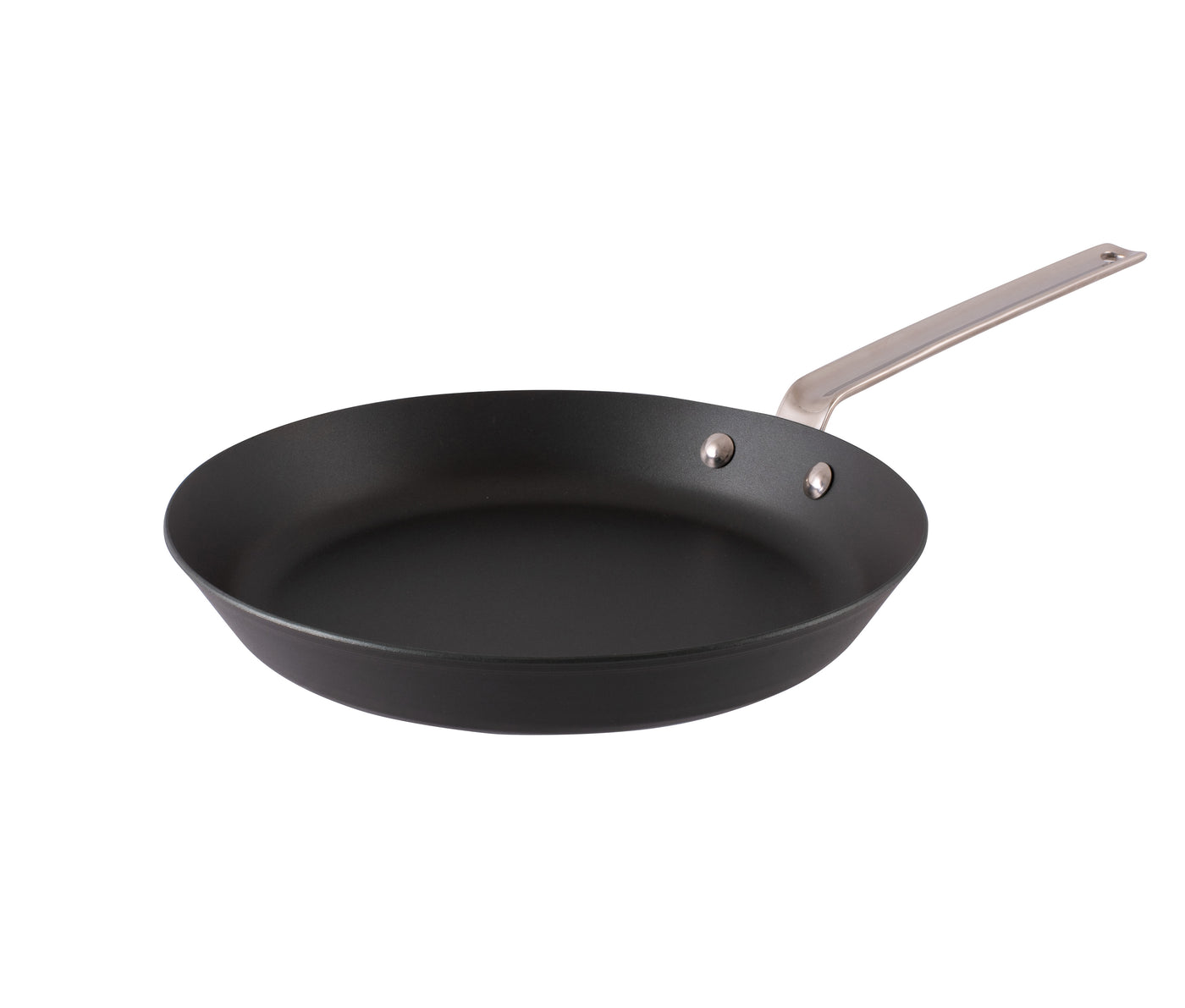 Black Iron Carbon Steel Fry Pan 22cm