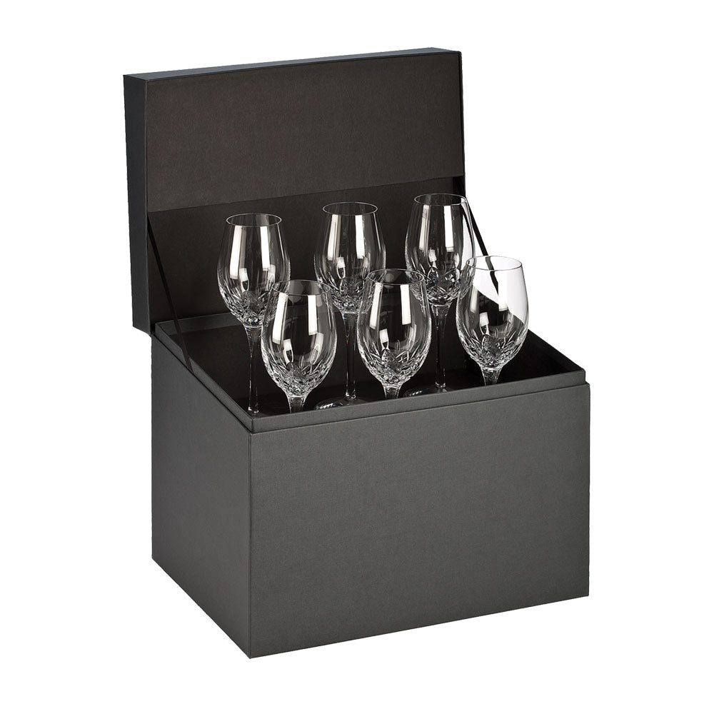 Crystal Lismore Essence White Wine Set of 6