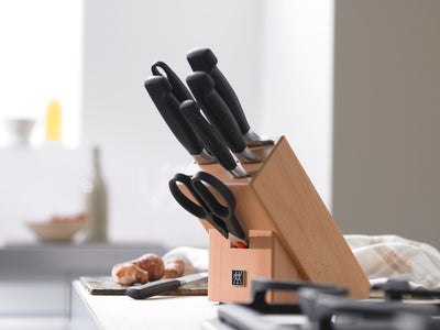 FOUR STAR Knife Block 7pc Set