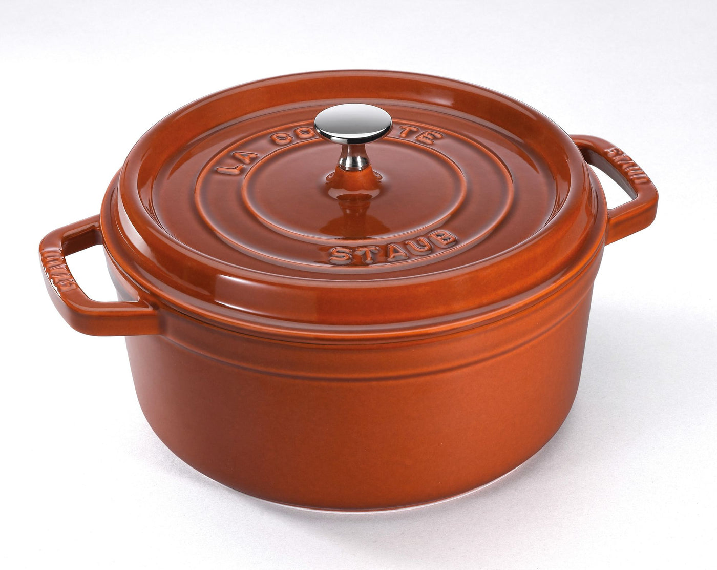 Staub Cocotte Round 28cm Cinnamon