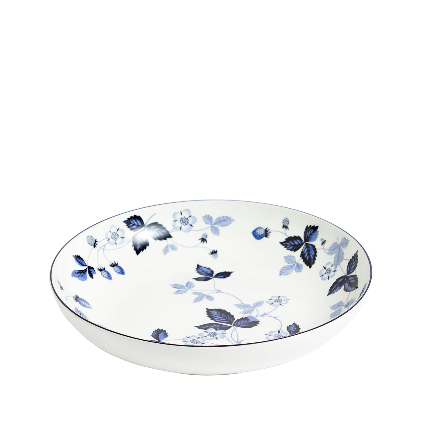 Wild Strawberry Inky Blue Pasta Bowl 24cm