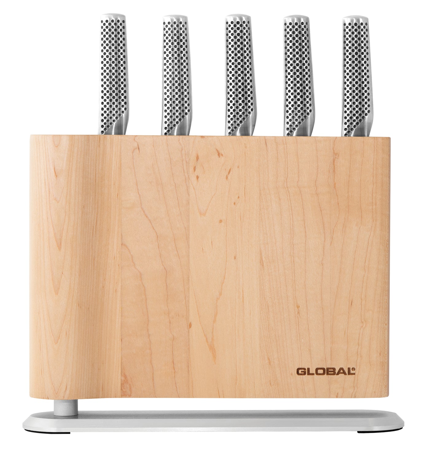 UKU Knife Block Maple - 6 Piece