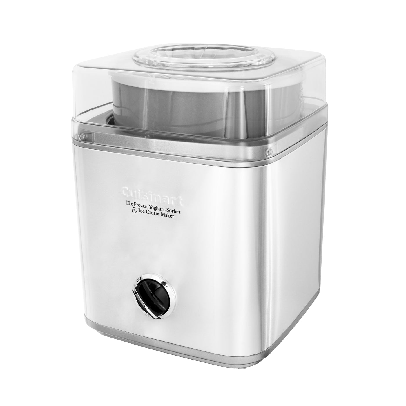 Ice Cream/Yoghurt Maker Stainless Steel - 2L