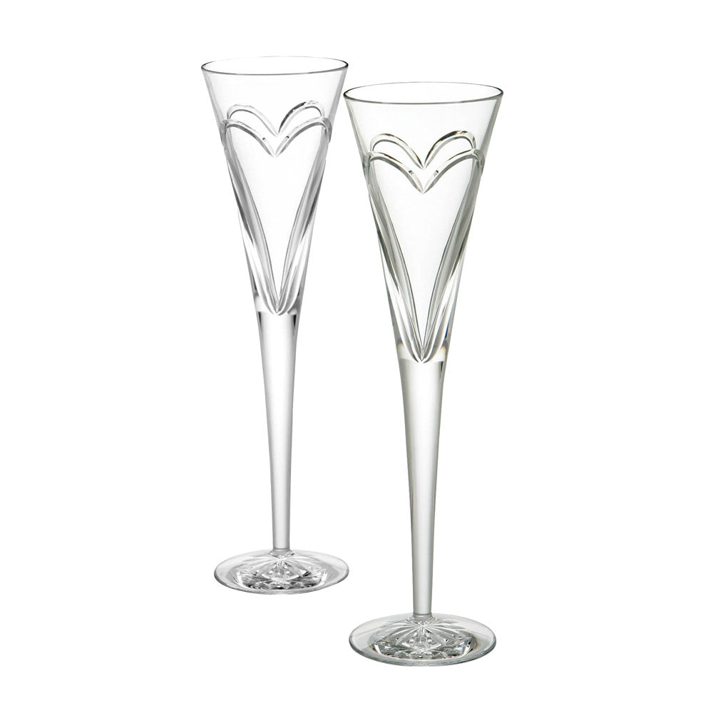 Crystal Romance Flutes Love Flute Pair