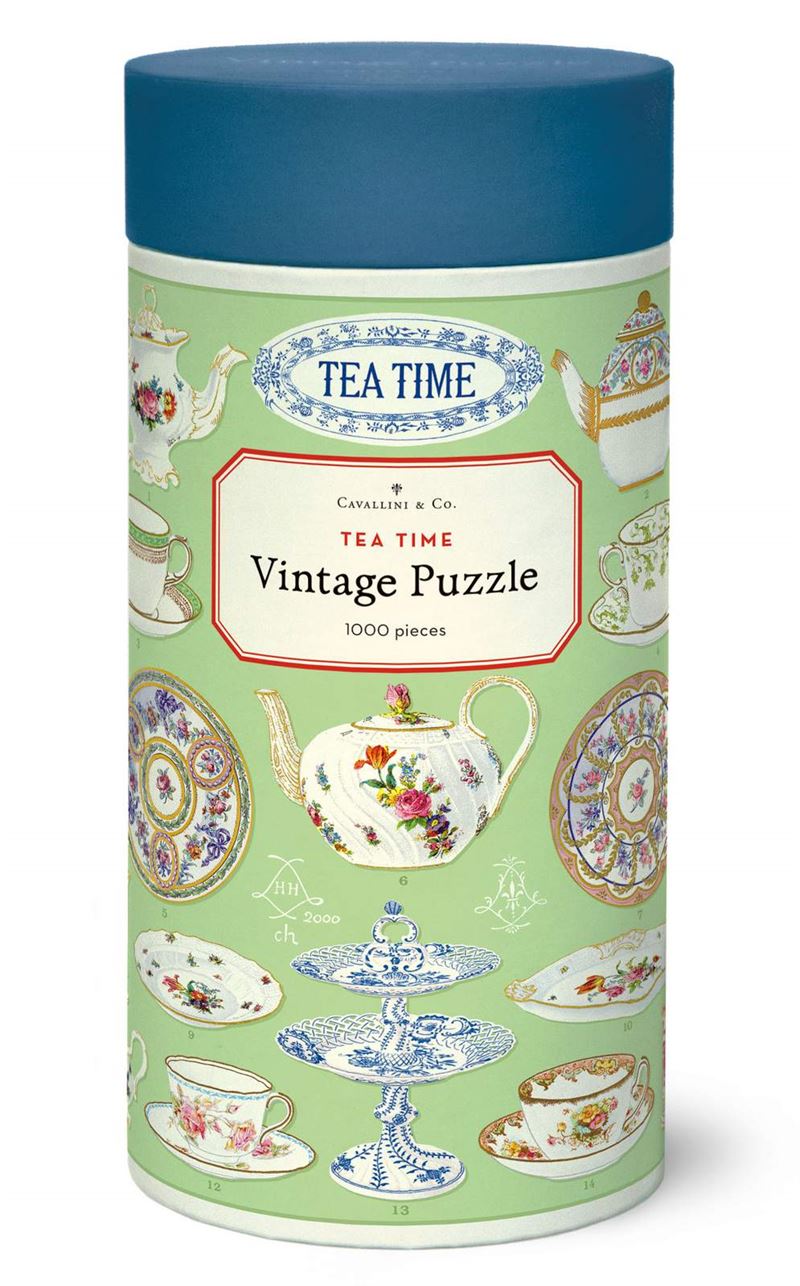 Tea Time 1000 Pce - Vintage Puzzle