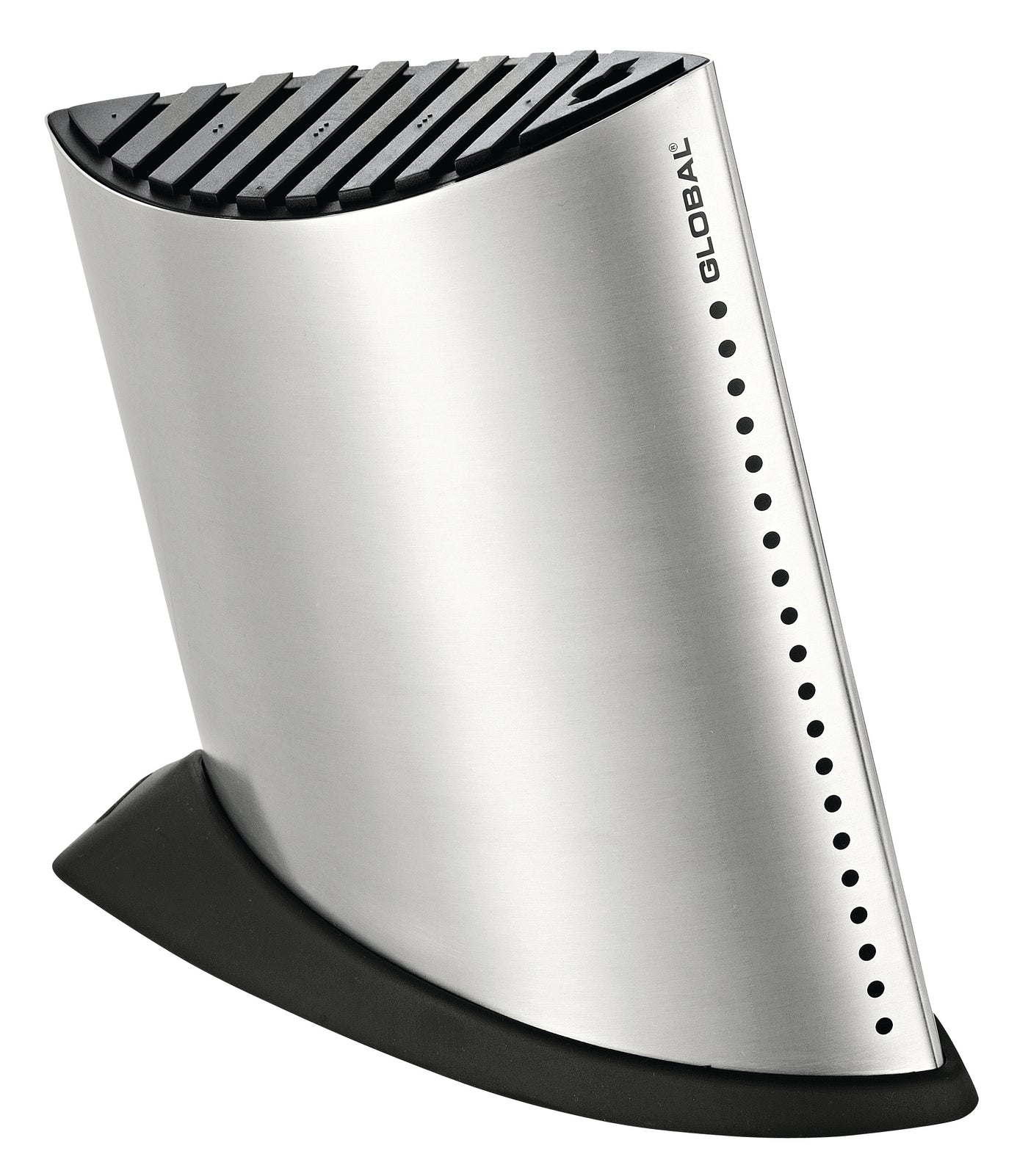 Ship Shape Knife Block, 18/10 Stainless Steel