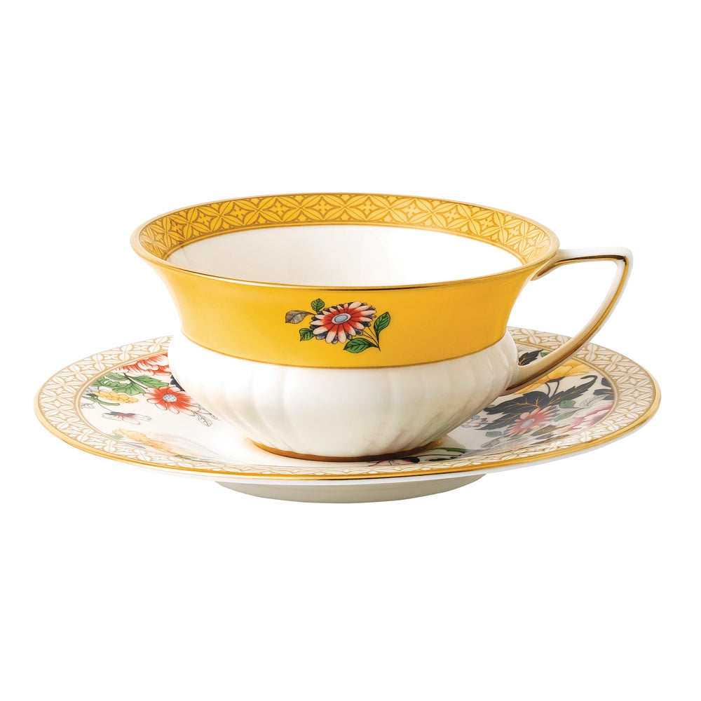 Wonderlust Primrose Teacup & Saucer