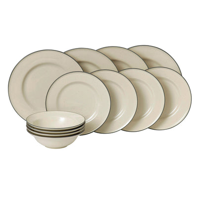 Gordon Ramsay Union Street Cafe Cream 12 Piece Set