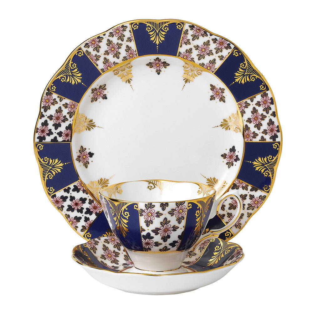 100 Years Teaware Teacup, Saucer, Plate 1900