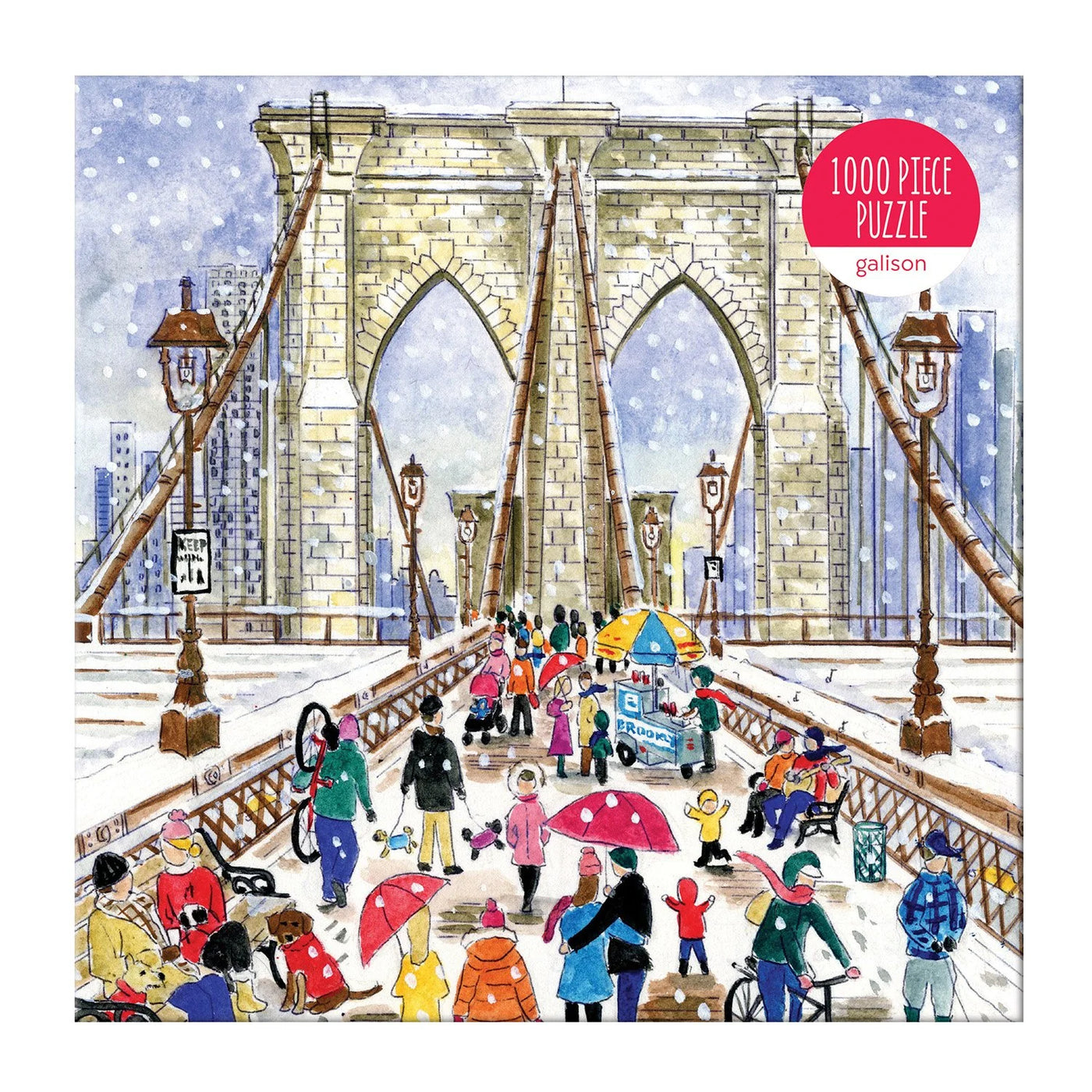 Michael Storrings Brooklyn Bridge 1000 Piece Puzzle