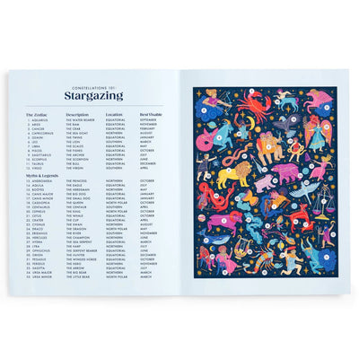 Constellations 101 - Stargazing 500 Piece Book Puzzle