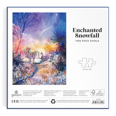 Enchanted Snowfall 1000 Piece Puzzle