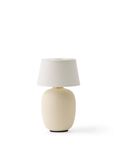 Torso Table Lamp - Portable, Sand