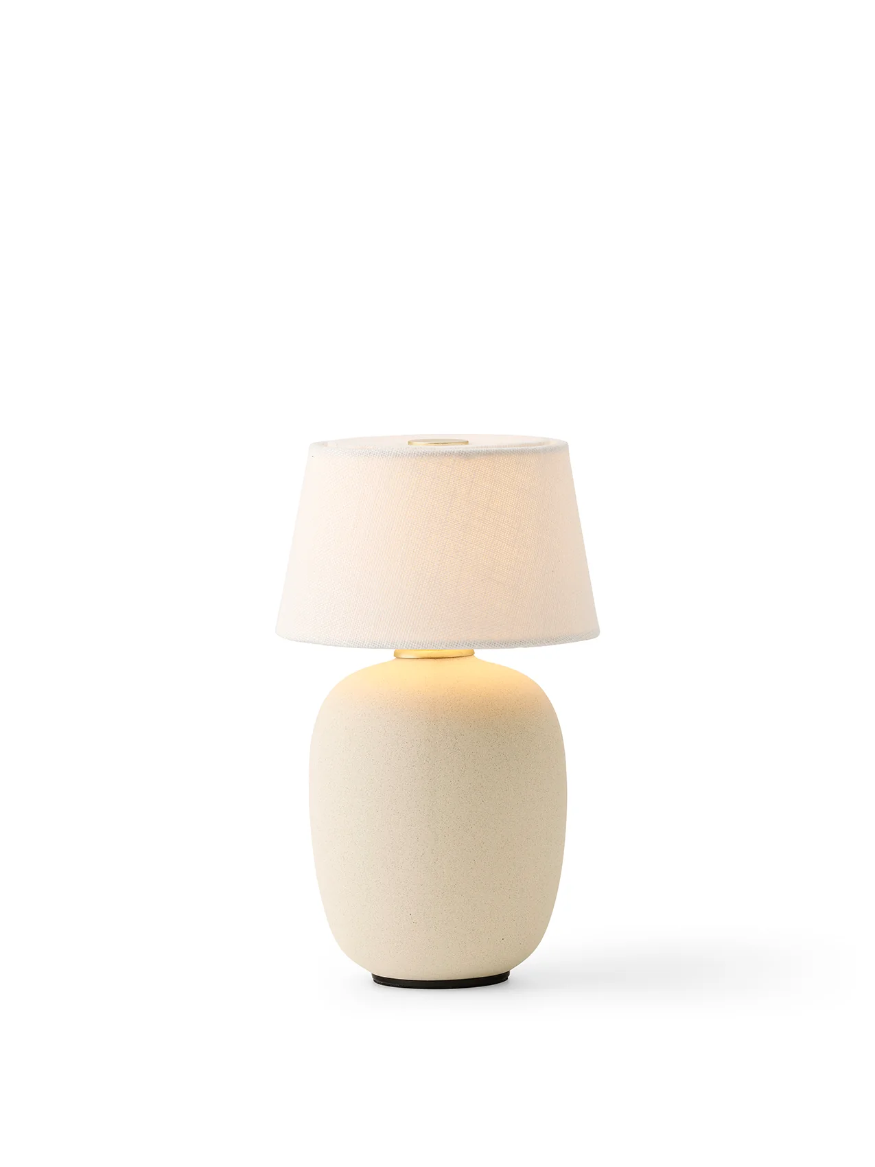 Torso Table Lamp - Portable, Sand