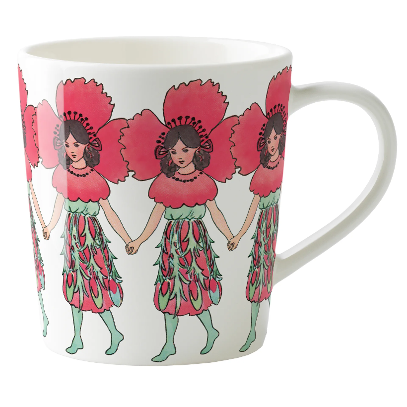 Elsa Beskow Mug 400ml Poppy