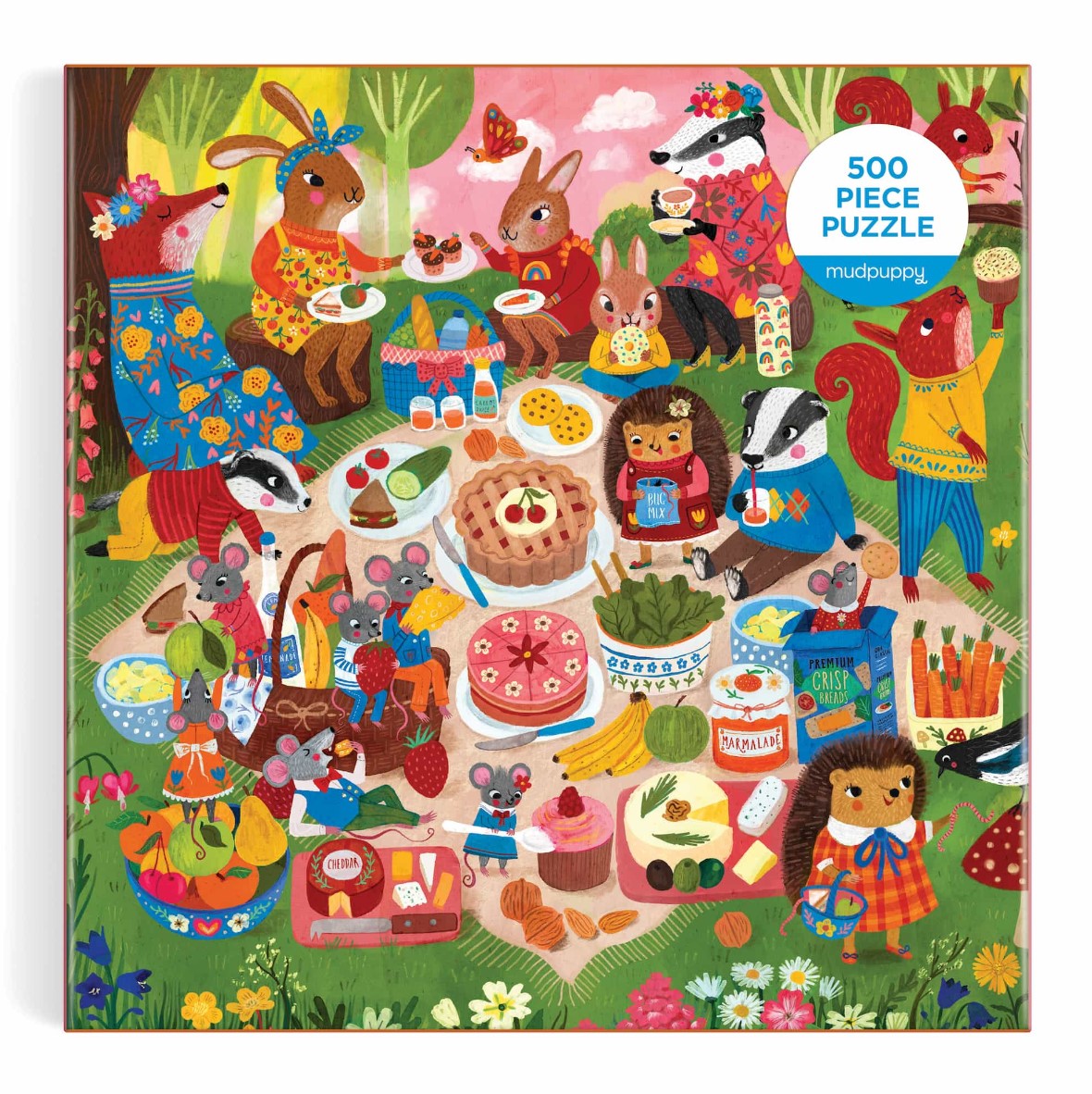 Woodland Picnic 500pc Family Puzzle