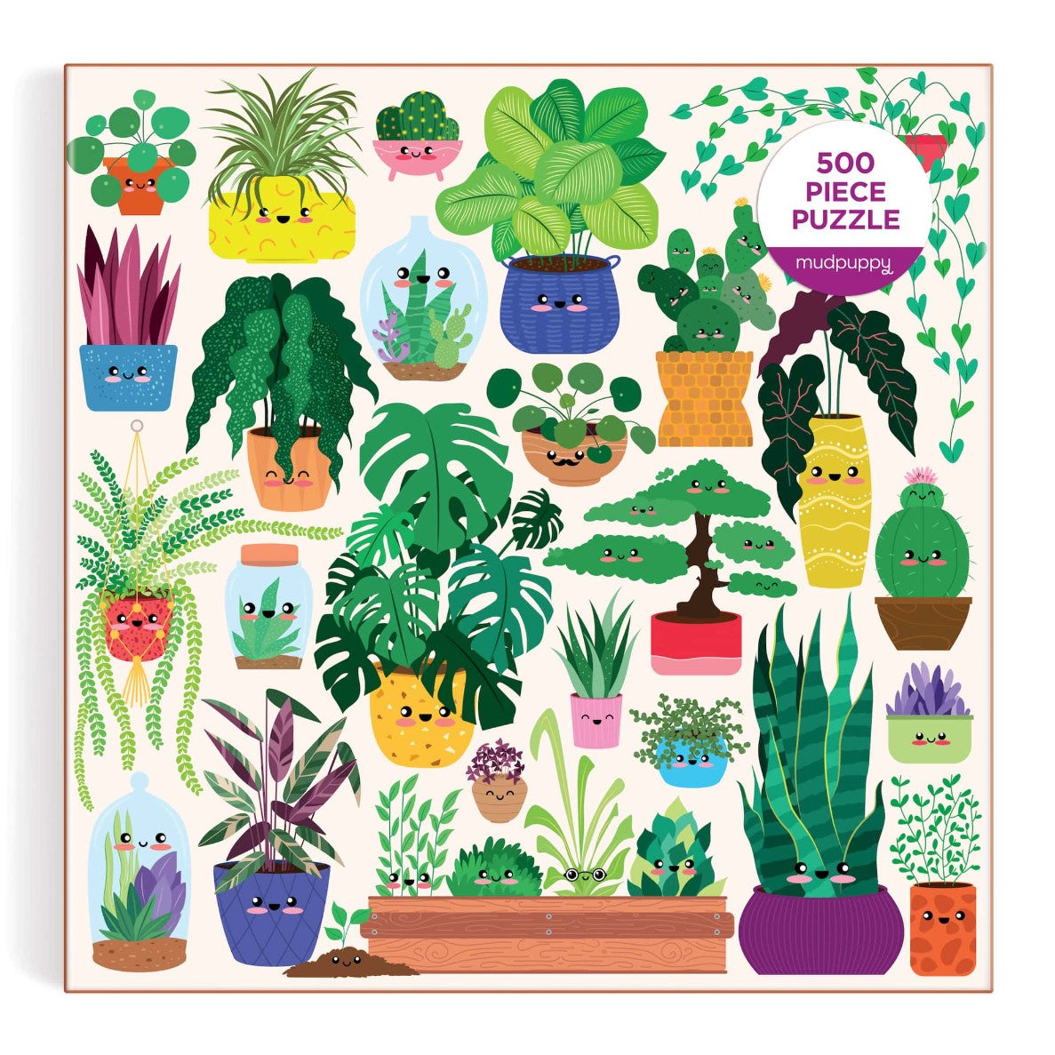 Happy Plants 500pc Family Puzzle