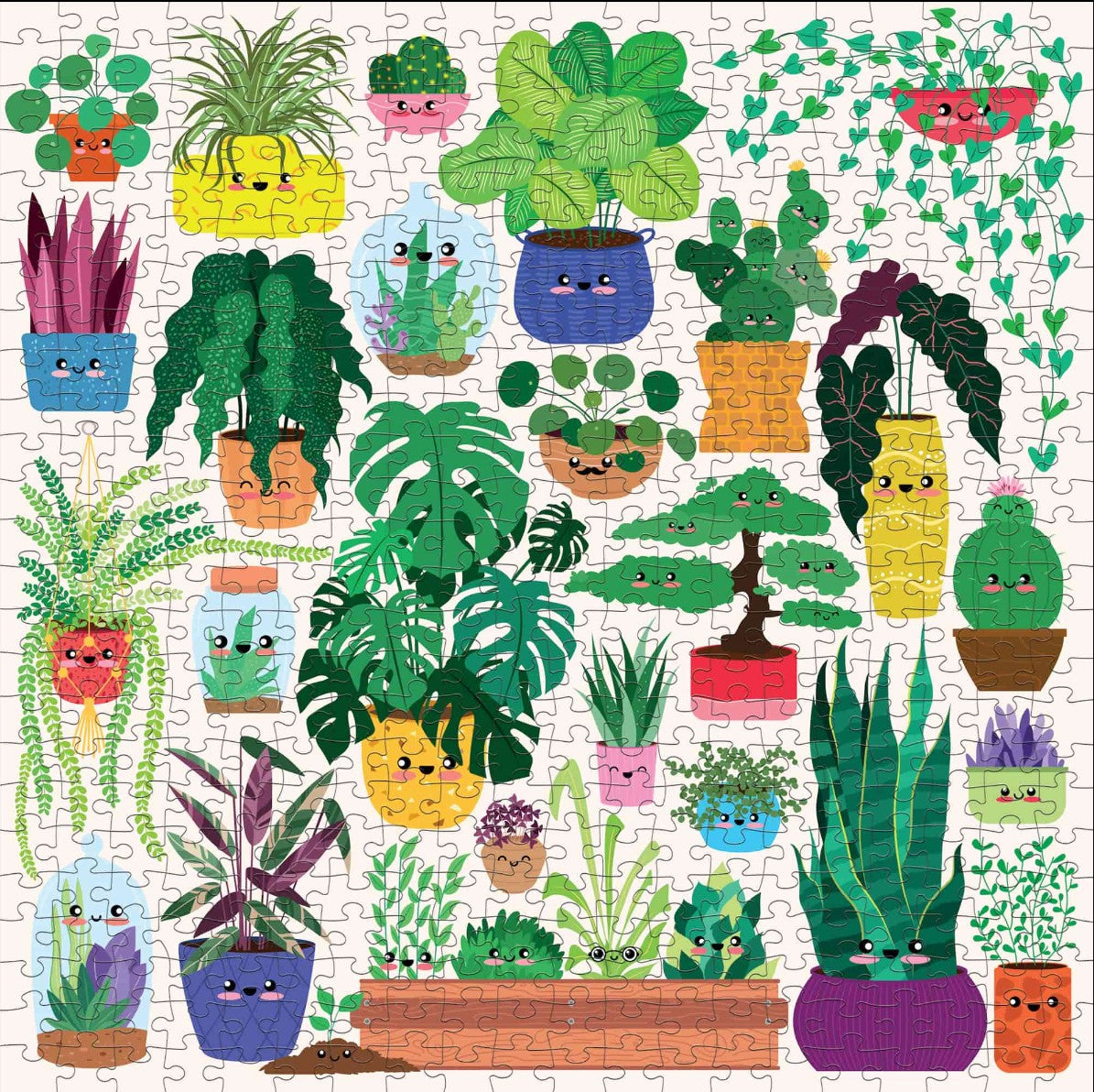 Happy Plants 500pc Family Puzzle