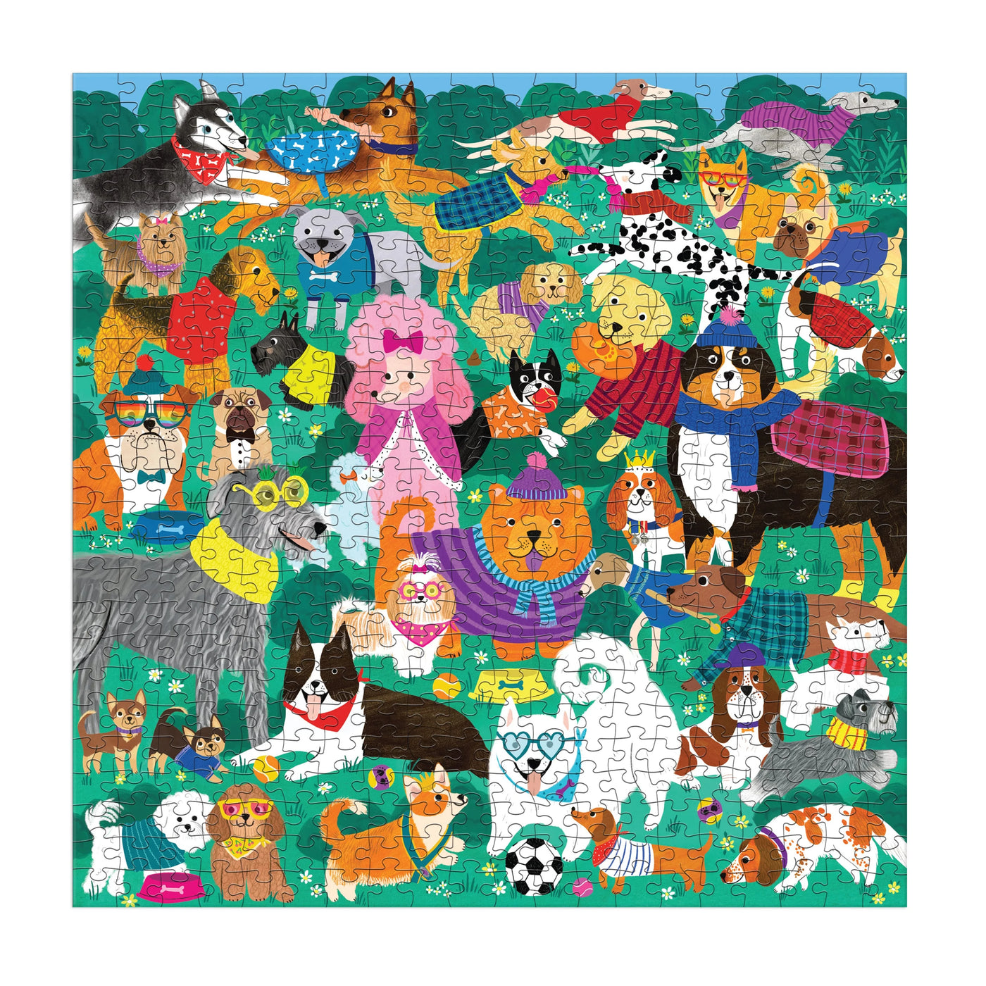 Doggone Days 500pc Family Puzzle