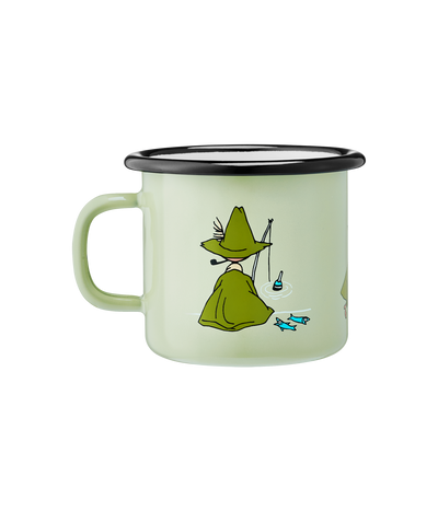 Moomin Enamel Mug Snufkin - 250ml