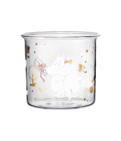 Moomin Glass Mug Sparkling Stars - 350ml