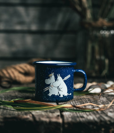 Moomin Enamel Mug Sailors - 250ml