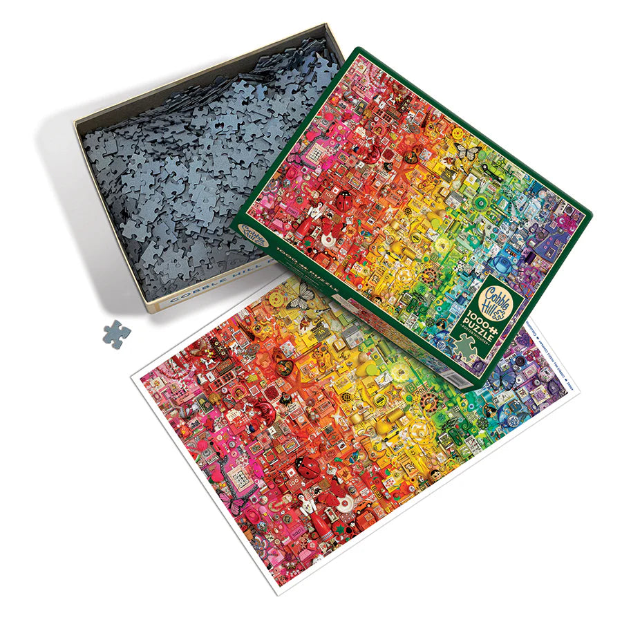 Colourful Rainbow 1000pc Puzzle