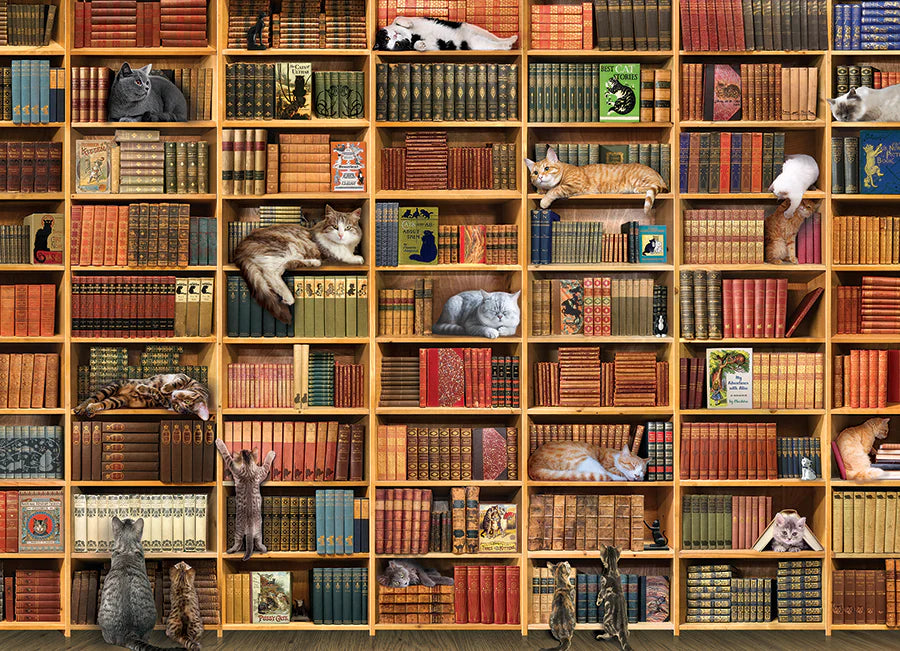 The Cat Library 1000pc