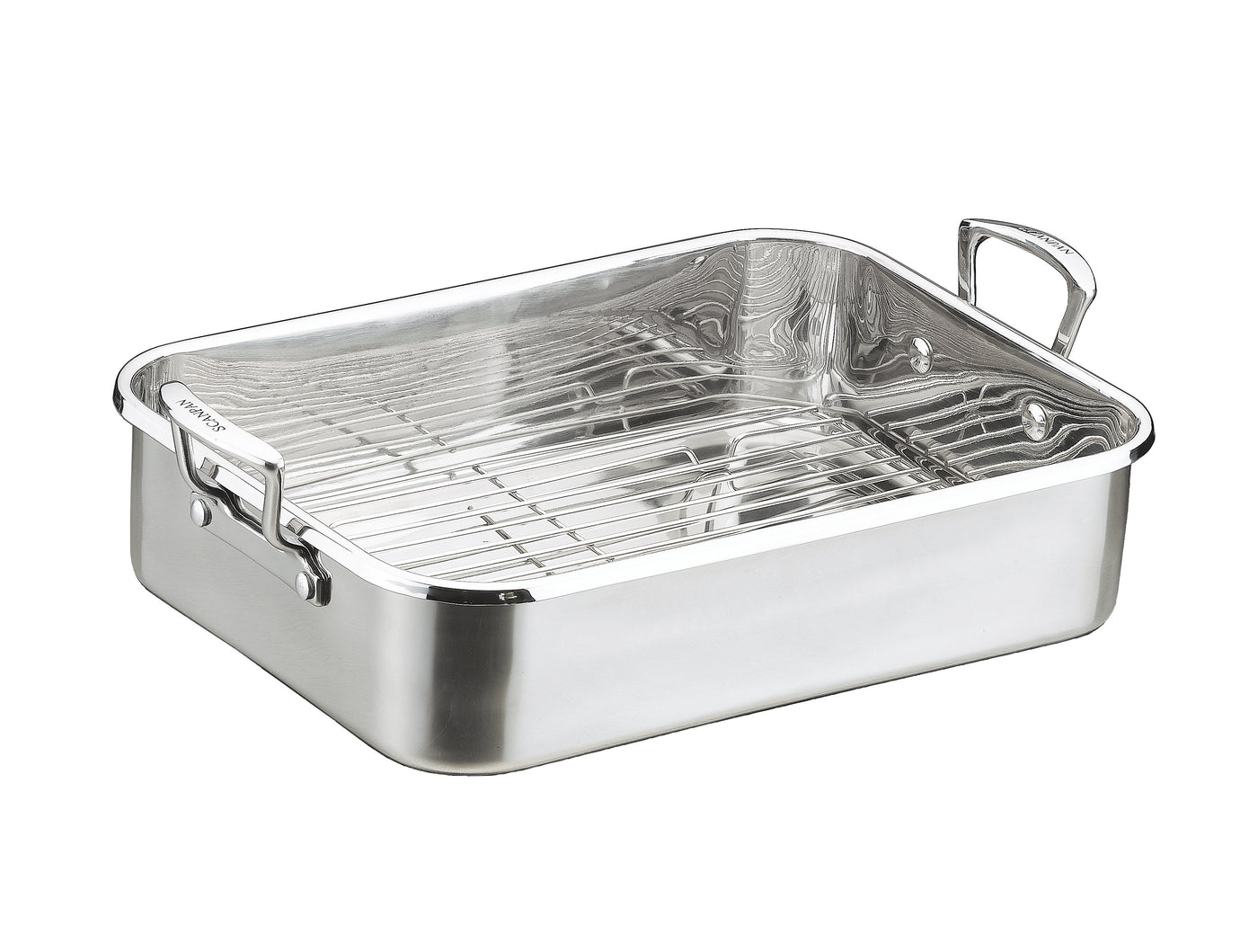 Impact Roasting Pan with Rack 48cm x 31cm x 10cm