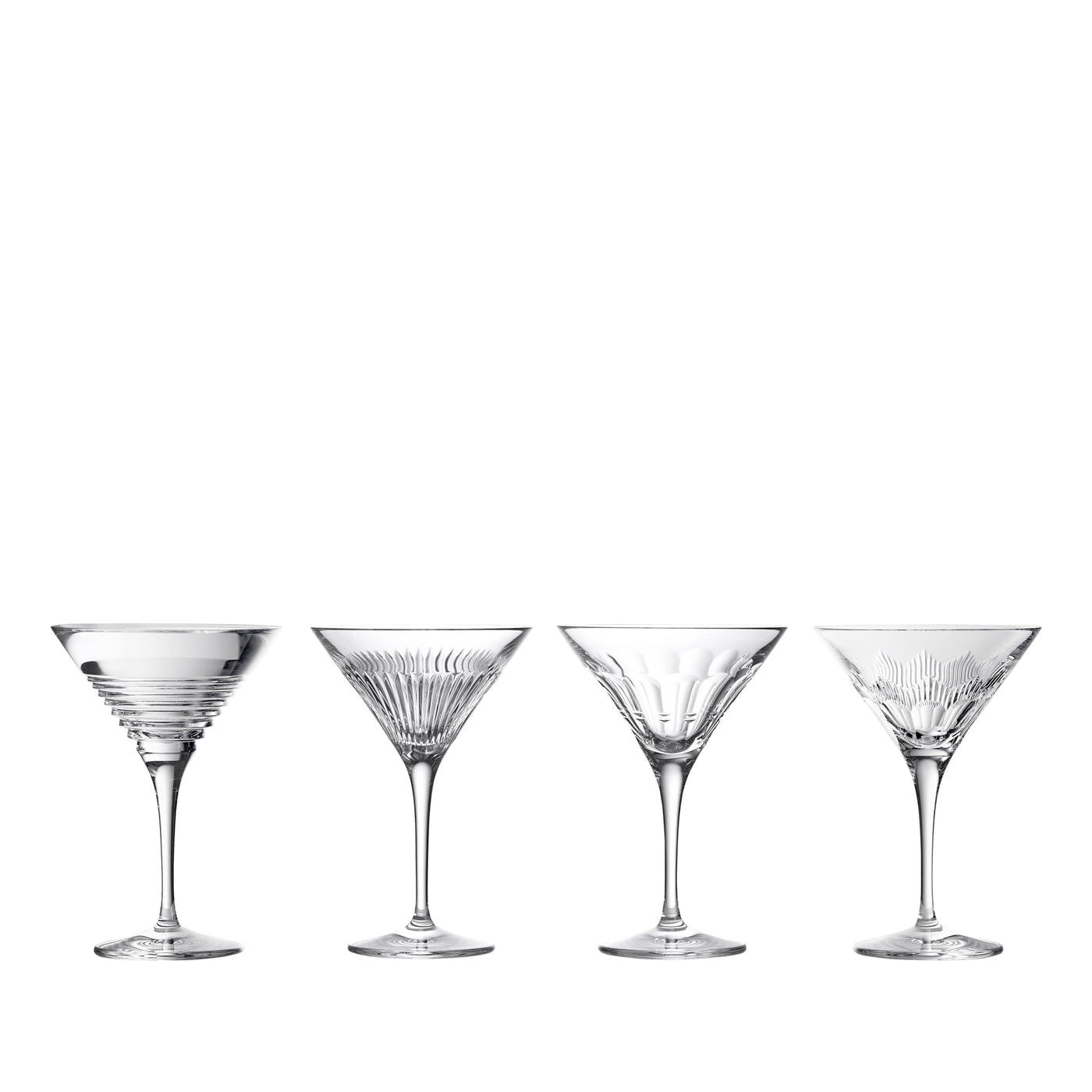 Mixology Martini 125ml, Mixed Set of 4