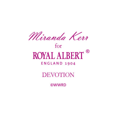 Miranda Kerr for Royal Albert Devotion Teacup, Saucer, Plate 20cm