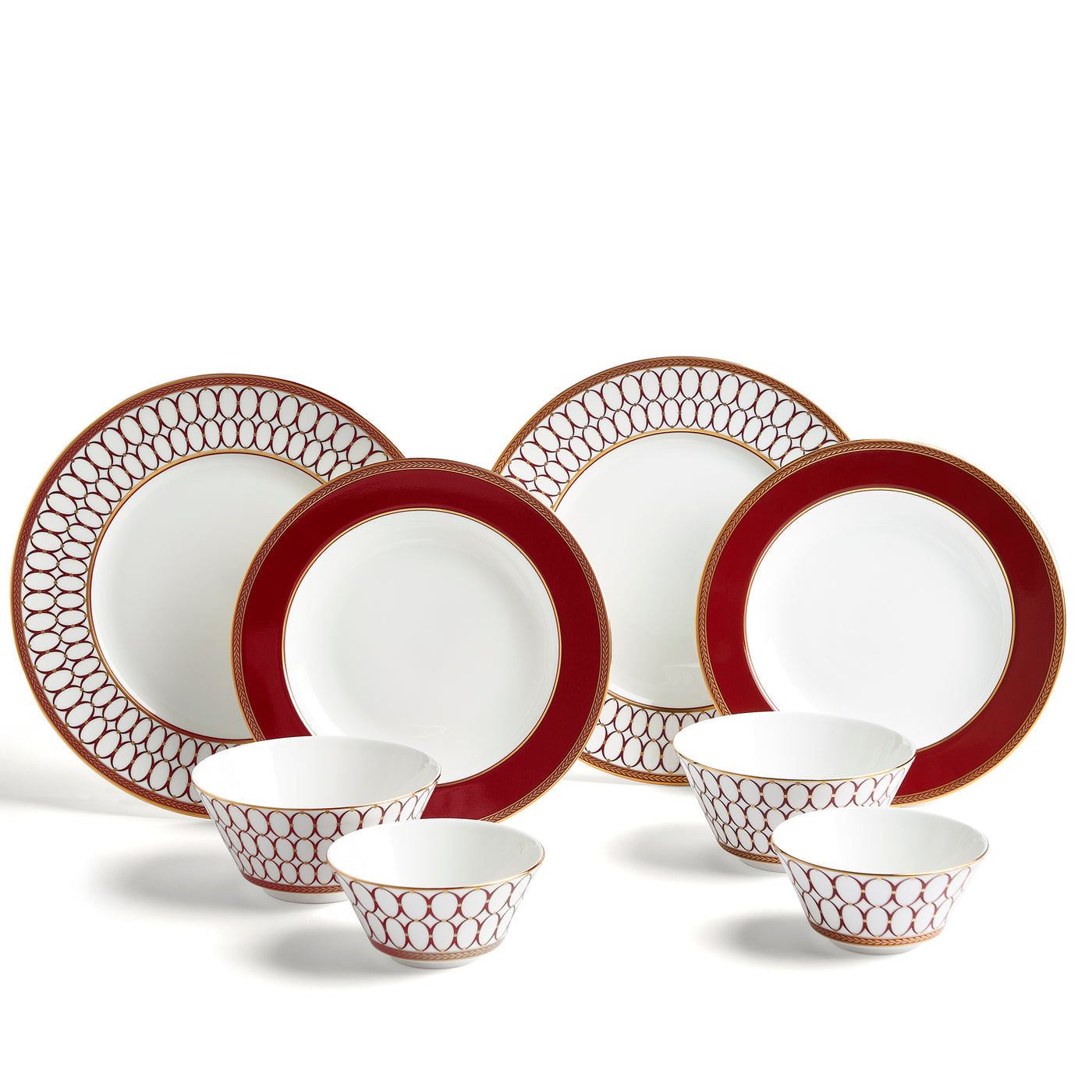 Renaissance Red 8 Piece Set