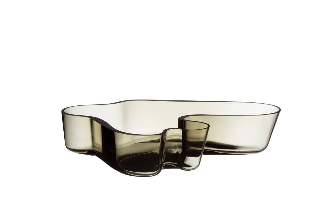 Aalto bowl 262x50mm smoky grey