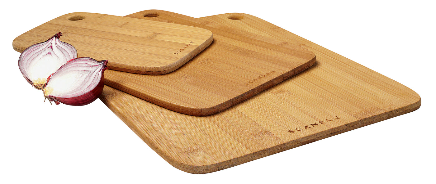 Bamboo 3 Piece Board Set