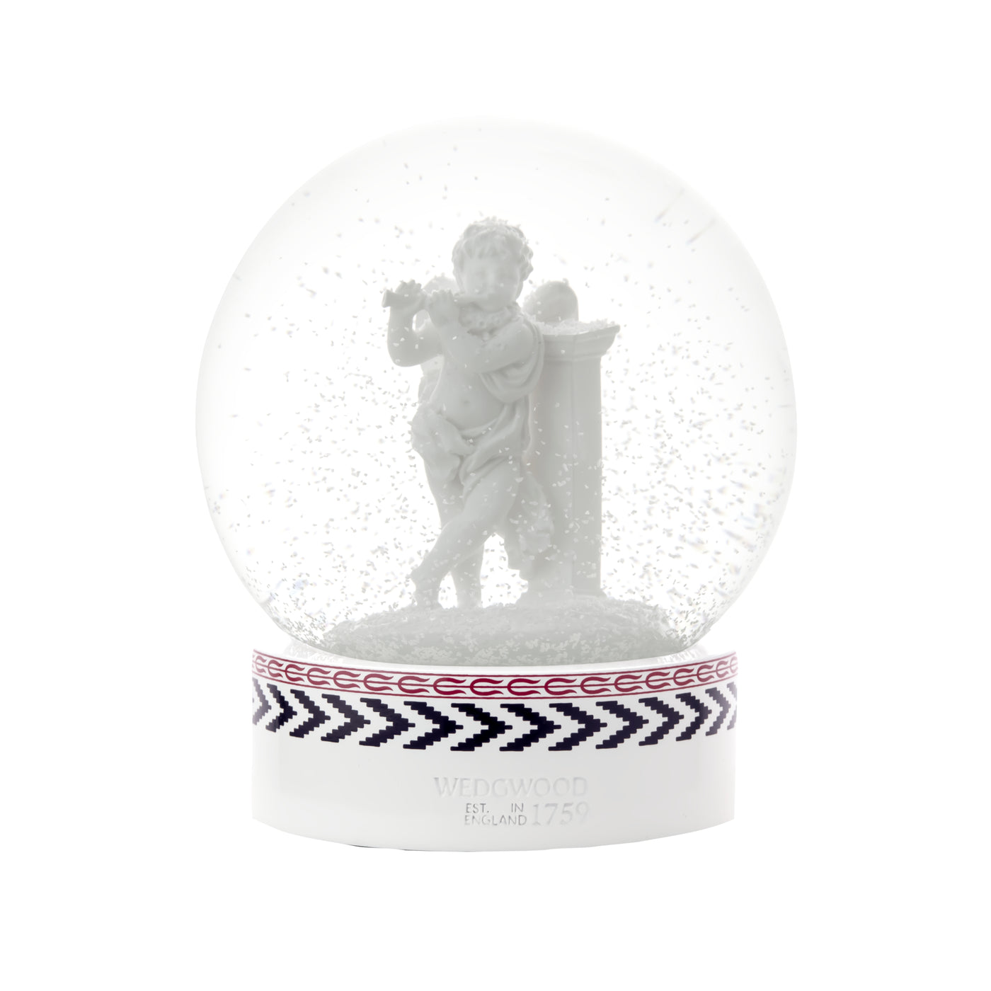 Christmas Ornaments Cherub Snowglobe 2024