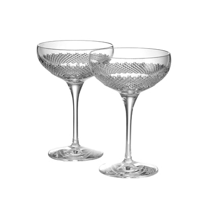 Luther Vandross 81 Champagne Coupe - Set of 2