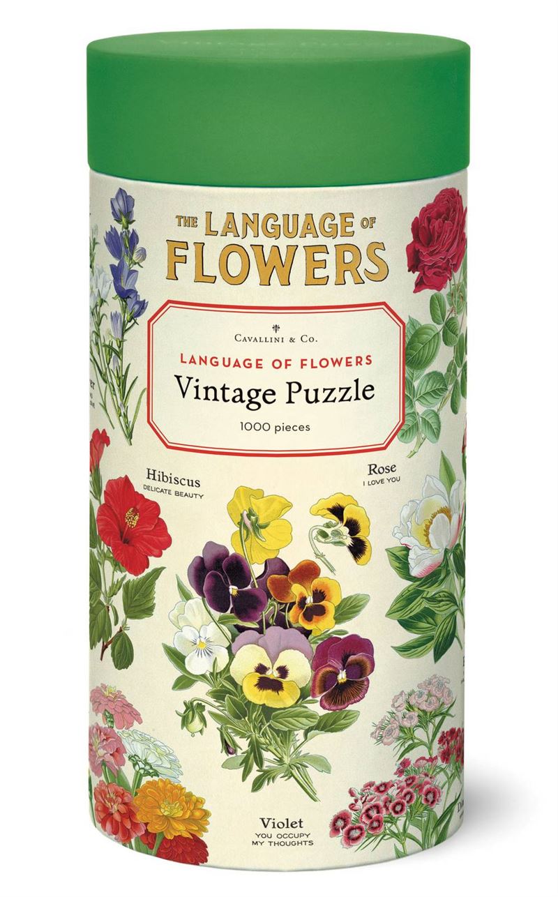 Language Of Flowers 1000 Pce - Vintage Puzzle