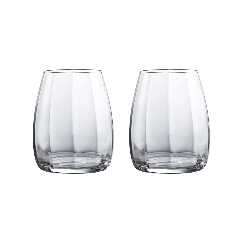 Waterford Crystal Elegance Optic Tumbler Pair